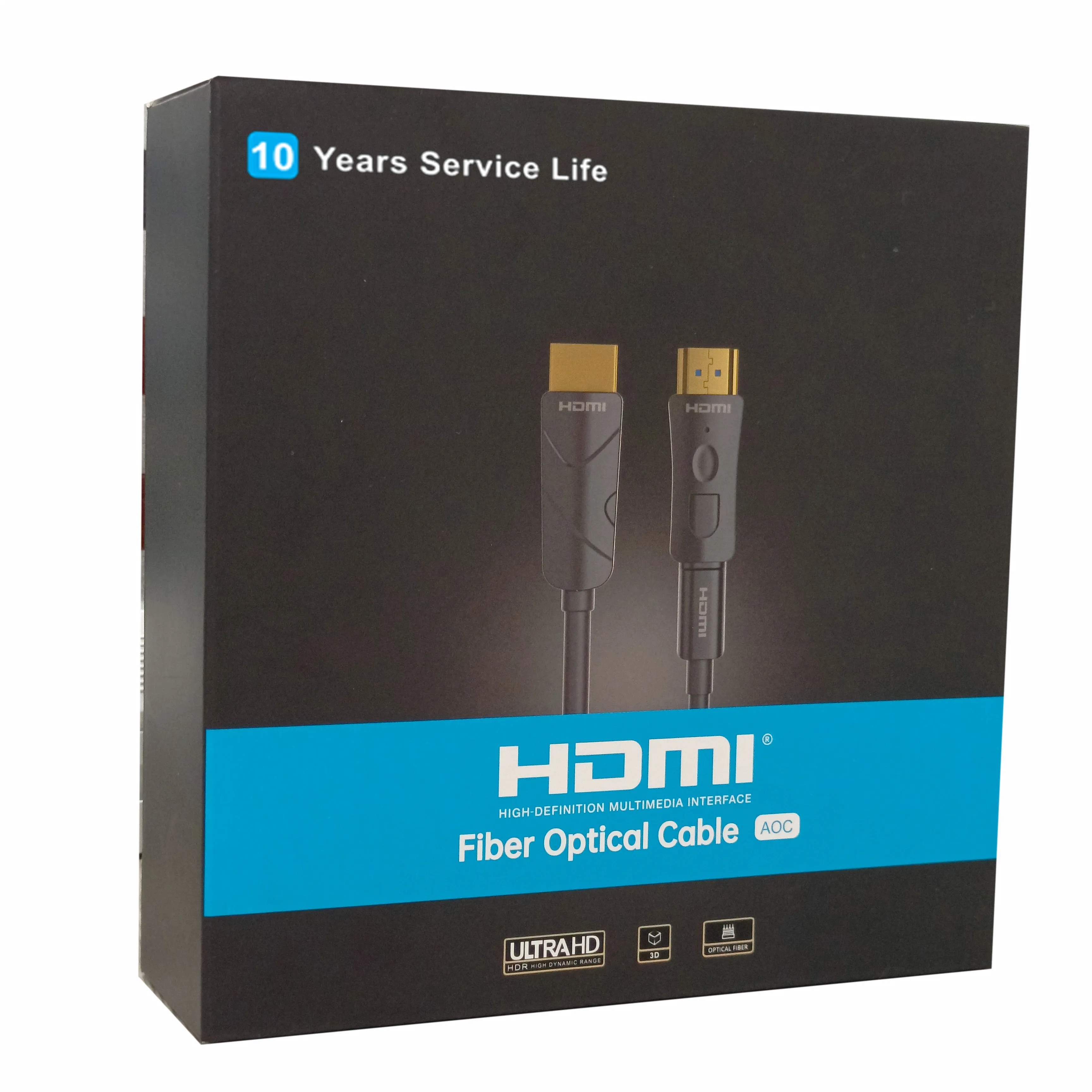 सबसे अच्छा बिक्री 5M 10M 20M 30M 50M 70M 100M 8K60Hz 4K120 UHD ऑप्टिकल एओसी 2.1 फाइबर ऑप्टिक HDMI कॉर्ड