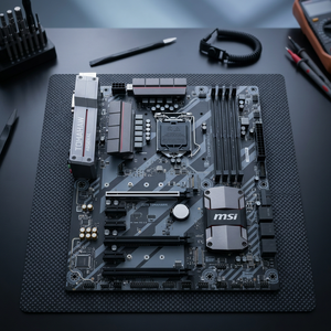 /Z270 TOMAHAWK ARCTIC Titanium Desktop ATX <b>Motherboard</b> with Intel LGA 1151 Socket I7-6700K <b>DDR4</b> 64GB Double Channel RAM - Product Image 3