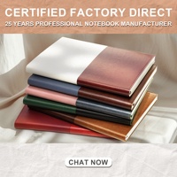 Fournitures de bureau, carnet personnalisé, design personnalisé, carnet en cuir PU A5, couverture souple gaufrée, faible MOQ, impression de qualité supérieure, carnet ligné