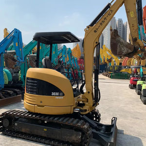 Mini pelle Caterpillar 303CR 2022 utilisée CAT303cr prête à fonctionner avec la boîte de vitesses et le moteur des composants de base - Product Image 1