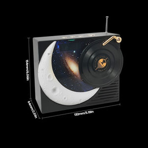 Lampes de nuit à ambiance étoilée, musique Bluetooth, lecture HD AUX, lanterne magique RGB, radio FM, phonographe antique, ornement - Product Image 2