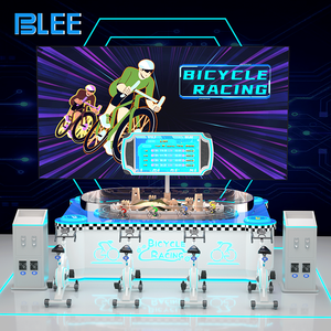 เครื่องเล่นวีอาร์สำหรับแข่งจักรยาน 4 ผู้เล่น ดีไซน์ล้ำสมัย ระดับไฮเอนด์ สำหรับธุรกิจ  ออกแบบสไตล์อุตสาหกรรม  อุปกรณ์ความบันเทิงวีอาร์ - Product Image 4