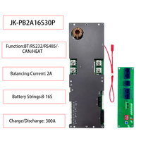 JKBMS PB2A16S30P V19 Placa PCBA de gestión de baterías BMS Lifepo4 de alto voltaje 16S 48V, inversor de almacenamiento de energía de alto rendimiento