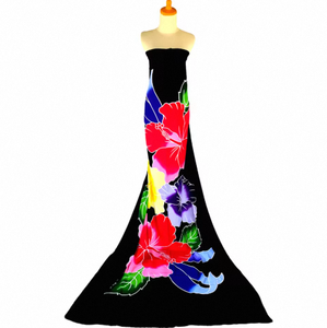 Floral Wide Color Selections Women's One-piece 100% Rayon Hand Painted Cool Pareo Beach <b>Sarong</b> 1 Piece - Product Image 4
