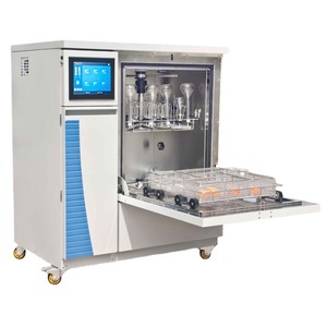 เครื่องล้างและฆ่าเชื้อแก้วทดลองในห้องปฏิบัติการ ระบบฆ่าเชื้อด้วยรังสียูวี หน้าจอแอลซีดี ทำงานเงียบ สำหรับใช้ในห้องปฏิบัติการ - Product Image 2
