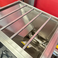 Broyeur à viande automatique robuste avec moteur efficace, hachoir industriel pour viande congelée et machine à broyer les os de poulet