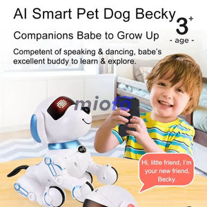リモートコントロール犬ロボット赤外線電子ロボット犬スマートウォーキングダンスRC犬 - Product Image 6