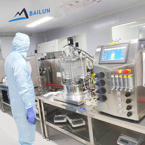 Suspension Bioreactor 5L 10L Glass Stirred Tank for Suspension Cell Culture with Price & PLC <b>Control</b> - Product Image 1