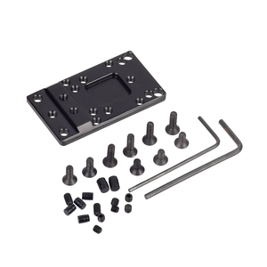 Placa de Montaje Universal para Mira de Punto Rojo, Base de Acero para Mira Reflex, Soporte para Mira Telescópica para <span class=keywords><strong>GLOK</strong></span>, Accesorios Deportivos de Caza - Product Image 2