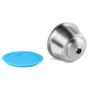 <span class=keywords><strong>Capsules</strong></span> <span class=keywords><strong>de</strong></span> café rechargeables pour <span class=keywords><strong>Dolce</strong></span> <span class=keywords><strong>Gusto</strong></span>, dosettes à filtre, réutilisables, en acier inoxydable, tasse pour Machine à café cg, 1 pièce - Product Image 3