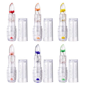 Lápiz Labial de Gelatina de Flores que Cambia de Color, Maquillaje, Bálsamo Labial Mágico de Gelatina de Flores, Bálsamo Labial de Cristal de Color Flor - Product Image 4
