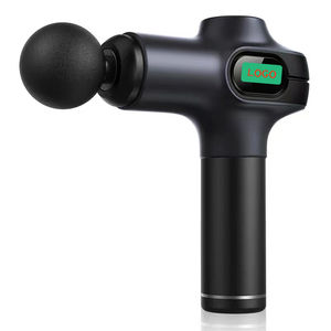 Pistola de fascia de mano inalámbrica profesional, 8 cabezales masajeadores, percusión eléctrica, herramienta de masaje corporal muscular de tejido profundo - Product Image 6