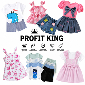 Conjuntos Casuales Versátiles de Verano para Niños, Ropa Infantil de Talla Completa, Entrega de Estilos Variados Aleatorios - Product Image 5