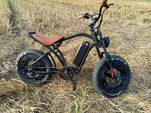 Vélo électrique 750W tout suspendu, VTT adulte tout-terrain, 48V, en aluminium, Fat Boy, Vélo électrique 750W tout suspendu, VTT tout-terrain - Product Image 2