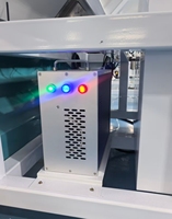 Machine de pliage de verre entièrement automatique JJY CNC avec impression laser, capacité 0-90 m/min, tension 220V/380V, utilisation facile