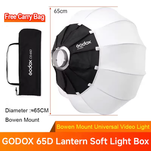 Godox sl60iid 60 Wát studio chuyên nghiệp nhiếp ảnh thiết bị app điều khiển LED liên tục video ánh sáng Set với Softbox ánh sáng đứng - Product Image 4