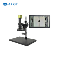 Microscope vidéo industriel EOC 4K 3840x2160 60FPS pour carte GPU de serveur IA, puce mémoire HBM, soudure BGA, contrôle qualité
