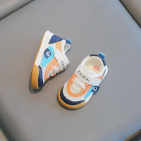 Nouveautés 2026 – Chaussures décontractées d'extérieur pour tout-petits en maille respirante à semelle souple, fermeture auto-agrippante, toutes saisons – Vente en gros