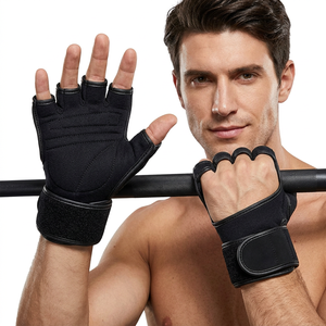 Guantes de Neopreno sin Dedos de Alta Calidad, Cómodos y Duraderos para Entrenamientos de Crossfit, Levantamiento de Pesas y Fisicoculturismo - Product Image 1