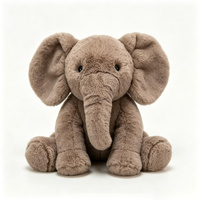 Peluche renard super douce en coton lavé, haute qualité, aspect lapin, cadeau d'anniversaire personnalisé pour enfants - Grande Vente