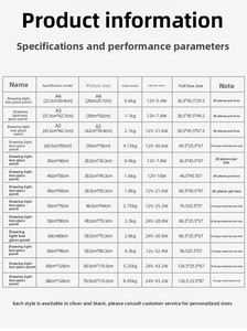 Mỏng khung nhôm hộp đèn với A1/<span class=keywords><strong>A2</strong></span>/A3/A4 trang trí <span class=keywords><strong>LED</strong></span> ảnh Poster cho trong nhà kinh doanh hiển thị kích thước A4 - Product Image 6