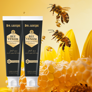 OEM/ODM Manufacturer's Private Label Bee Venom for <strong>Gum</strong> <strong>Toothpaste</strong> Whitening Removes Yellow Stains Deep Cleans Teeth Protects - Product Image 1