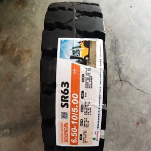 Neumáticos Sólidos Diagonales para Montacargas <span class=keywords><strong>GOLEDEN</strong></span> CROWN SR63, Certificados ISO9001, Antideslizantes y Resistentes al Desgaste, 500-8 600-9 700-12, Venta al Por Mayor - Product Image 2