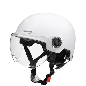 Casque de ski unisexe demi-face avec visière transparente, réglable, respirant, coupe-vent, en matériau PC EPS, pour sports d'hiver - Product Image 4