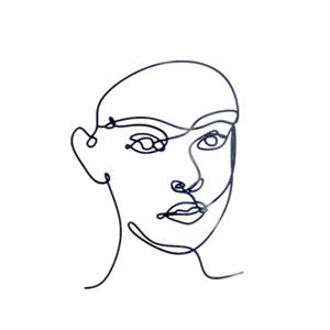 ท็อปเปอร์เค้กลายเส้นใบ<span class=keywords><strong>หน้า</strong></span>ผู้หญิง สำหรับวันวาเลนไทน์และวันแม่ - Product Image 4