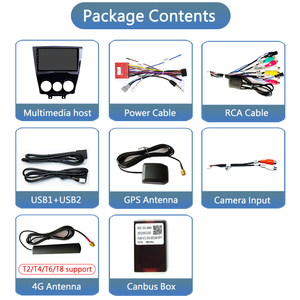 Autoradio Android per <span class=keywords><strong>MAZDA</strong></span> <span class=keywords><strong>RX8</strong></span> 2003 2008 AM FM RDS DSP GPS 4G WIFI Car Video lettore DVD - Product Image 3