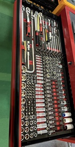 Chariot à outils métallique robuste 718 pièces, personnalisable OEM, pour atelier de réparation automobile, garage, entrepôt, atelier, en acier inoxydable TC-23 Stai - Product Image 4