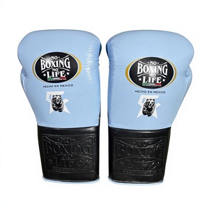 Guantes de Boxeo Personalizados No Boxing No Life, de Cuero Vacuno de Alta Calidad, para Entrenamiento - Product Image 4