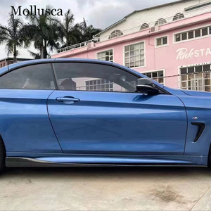 สเกิร์ตข้างคาร์บอนไฟเบอร์แท้ สำหรับรถ BMW ซีรีส์ 3 F80 ปี 2013-2019 - Product Image 6