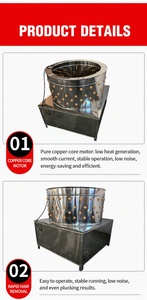 Meilleur prix pour une machine à plumer les poulets industrielle, pour usage domestique ou commercial - Product Image 4