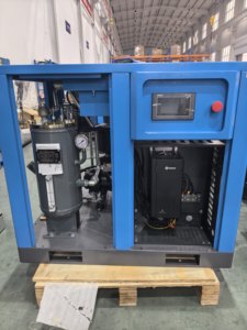 Compresseur d'air à vitesse variable écoénergétique 75 CV, à aimant permanent 55 kW, <span class=keywords><strong>pour</strong></span> <span class=keywords><strong>application</strong></span> en usine textile, avec contrôleur intelligent - Product Image 2