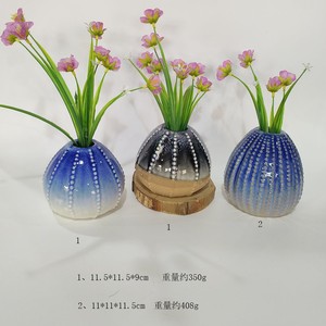 Vaso per Fiori in Ceramica Fatto a Mano Stile Retrò Decorazione Moderna per la Casa Ornamenti Artigianali Unici Regali Creativi per Natale - Product Image 4