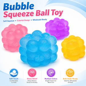 Jouet Squishy Géométrique en Maltose à Texture Givrée, Jouet Sensoriel Anti-Stress pour la Vente en Gros - Product Image 1