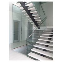Ace Nouveau Type Escalier Droit Flottant Escalier Droit Escaliers Modernes Escalier Droit en Bois