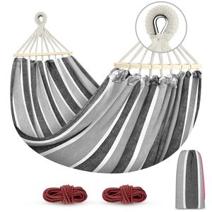 Best Quality Outdoor Handmade <b>Hammock</b> Double Size Cotton <b>Hammock</b> With Tassel Brazilian Macrame Hanging <b>Hammock</b> - Product Image 5