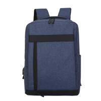 Sac à dos pour ordinateur portable grande capacité pour homme, multifonctionnel, avec port USB, fermeture éclair, en tissu Oxford, personnalisable avec logo