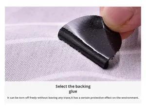 Umwelt freundliche selbst klebende Klett punkte Doppelseitige Klett kreise mit industrieller Festigkeit - Product Image 5