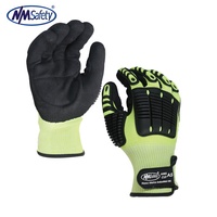 NMsafety zapatos Anti-vibración de seguridad de protección de guante de trabajo-DY1350AC-HYBLK