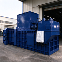 Presse à balles hydraulique horizontale pour déchets de carton ondulé OCC, machine de recyclage entièrement automatique pour usine de recyclage