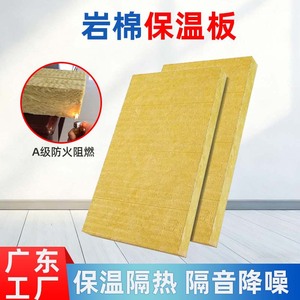 Panel de Aislamiento de Lana de Roca Clase A, Material de Construcción Resistente al Fuego y al Calor para Paredes, Techos y Uso Industrial - Product Image 5
