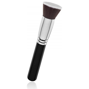 <span class=keywords><strong>Pinceau</strong></span> <span class=keywords><strong>Kabuki</strong></span> plat en poils synthétiques avec manche en bois Gracedo pour estomper les fards liquides, crèmes ou poudres, <span class=keywords><strong>fond</strong></span> <span class=keywords><strong>de</strong></span> <span class=keywords><strong>teint</strong></span> pour le visage - Product Image 1