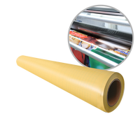 Prix d'usine brillant/blanc mat SAV Eco solvant 120gsm 100mic rouleau de PVC imprimable