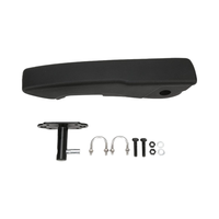 Accoudoir universel noir réglable en mousse PU auto-adhésive pour camion lourd, voiture, console centrale, modèle BD-25102390
