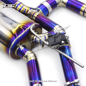 Sistema de <span class=keywords><strong>Escape</strong></span> Catback de Titanio Boska de Alto Rendimiento para <span class=keywords><strong>Audi</strong></span> <span class=keywords><strong>S3</strong></span> 2.0T 2015-2023 con Válvula Eléctrica y Silenciador ¡OFERTA! - Product Image 4