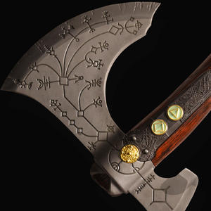 Populaire 100cm 8.25kg God of War <span class=keywords><strong>Kratos</strong></span> Leviathan Axe pour <span class=keywords><strong>Cosplay</strong></span> Collection - Product Image 2
