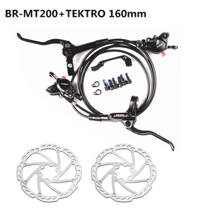 Shi Mano <span class=keywords><strong>MT200</strong></span> frein de vélo 800/1550mm vtt ensemble de freins à disque hydrauliques pour VTT e-bike - Product Image 6